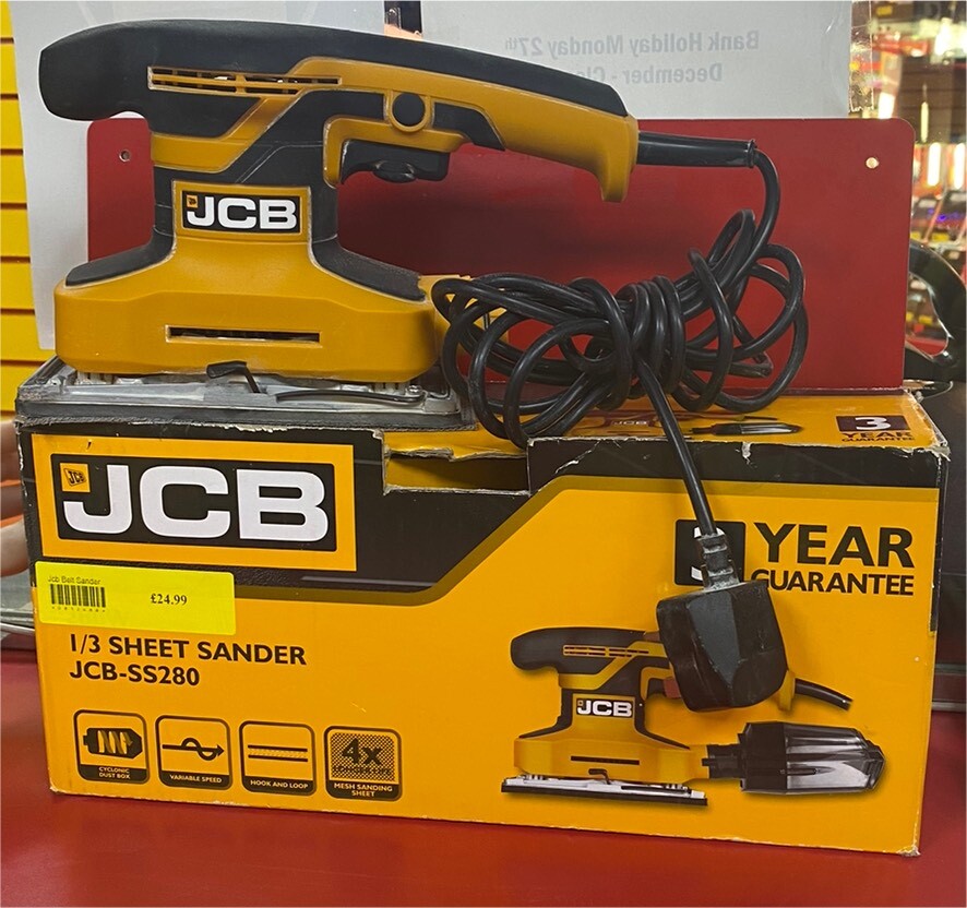 jcb belt sander